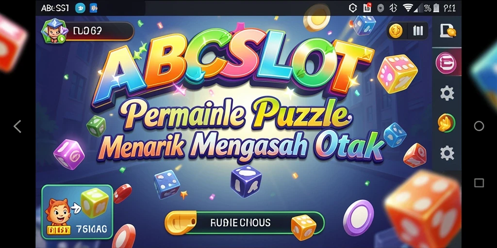 Screenshot permainan ABCSLOT menampilkan gameplay Puzzle yang seru dan menantang.