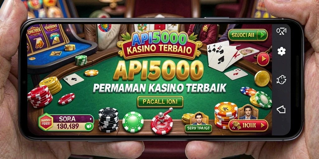 Tampilan gameplay menarik yang menampilkan momen seru permainan Kasino.