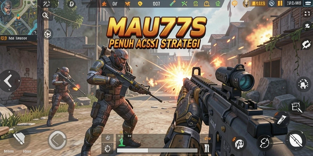 Tangkapan layar gameplay MAU777 yang menampilkan aksi tembak-menembak seru.