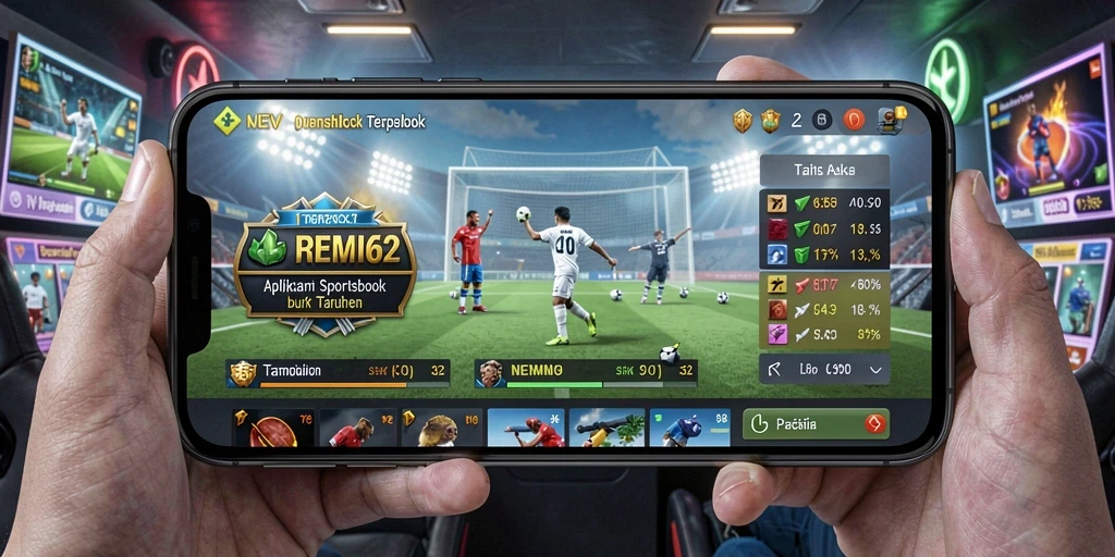 Tampilan screenshot gameplay Sportsbook yang menarik dan interaktif.