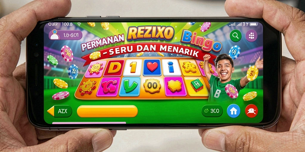 Tampilan gameplay Bingo yang seru dan interaktif di REZIXO.