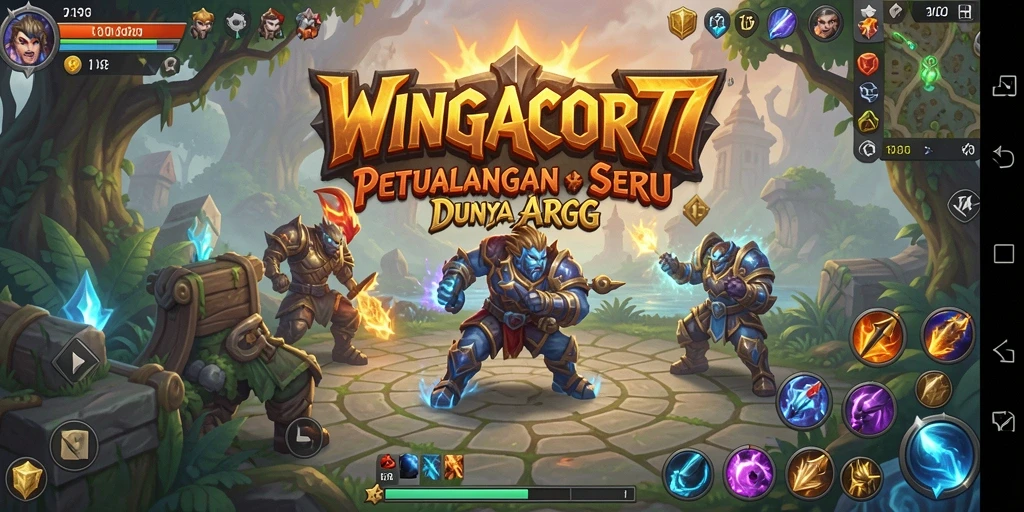 Tampilan gameplay seru dalam dunia fantasi ARPG.